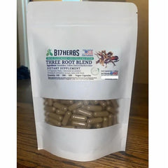 Three Root Blend - Dandelion, Yellow Dock - Burdock Root 100 Veggie Capsules