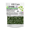 Image of Chlorella Veggie Capsules (Binder) - Superfood - Green Algae - 50 or 100 Caps, 500mg