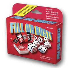 Fill or Bust Great Card and Dice Game