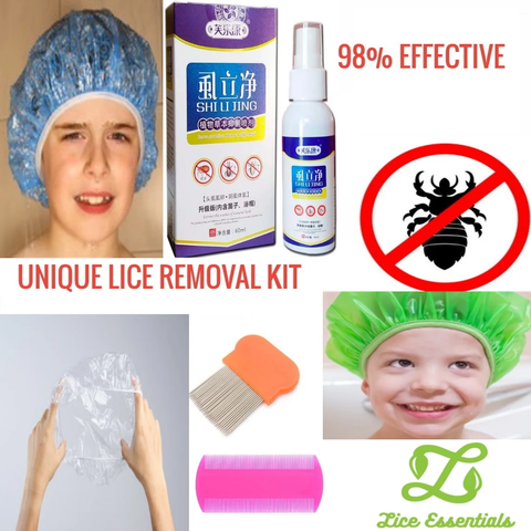Lice Treatment Kit -  All Natural - Get Rid Of Lice Quickly