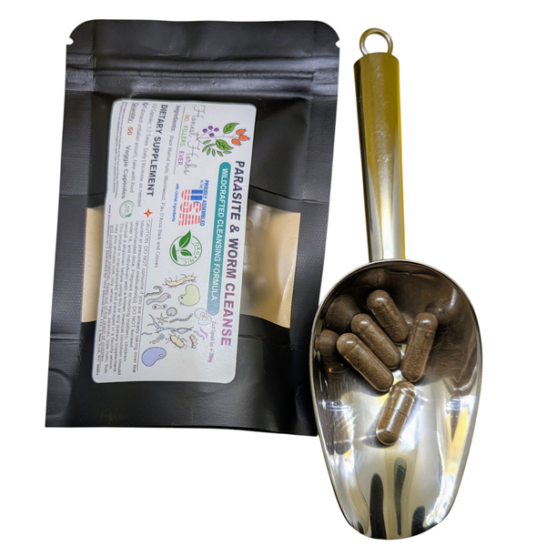 Worm & Parasite Blend - Natural Cleanse Formula - 500mg - 50 Veggie Ca ...