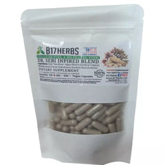 Dr Sebi Inspired Blend - Irish Moss | Bladderwrack | Burdock Root 100 Veggie Capsules