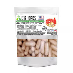 Grapefruit Seed Extract | Capsules | GSE | Grape Fruit Citrus - 100 Veggie Caps, 550mg