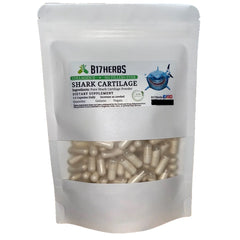 Shark Cartilage Capsules - "S" Cart. Caps | Type II Collagen - 100 pcs, 750mg