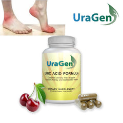 Uric Acid Cleanse Flush - Supports Healthy Uric Acid Levels, Joint Support - Tart Cherry Extract - Choose 1, 2, or 3  Bottles
