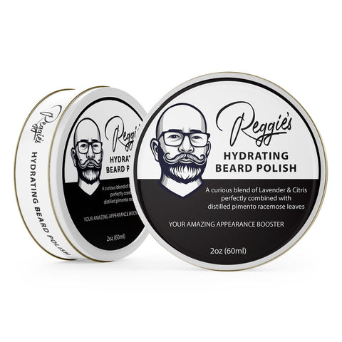 Reggies Hydrating Bear Polish Unique Hand Crafted Balm & Conditioning Beard Appearance Booster