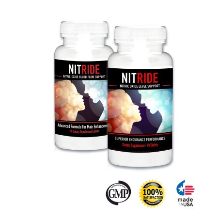 Nitride Premium Nitric Oxide Booster -  Blended For Energy, Strength, Performance & Blood Flow Support