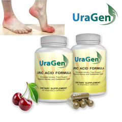 Uric Acid Cleanse Flush - Supports Healthy Uric Acid Levels, Joint Support - Tart Cherry Extract - Choose 1, 2, or 3  Bottles